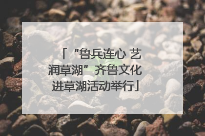 “鲁兵连心 艺润草湖”齐鲁文化进草湖活动举行