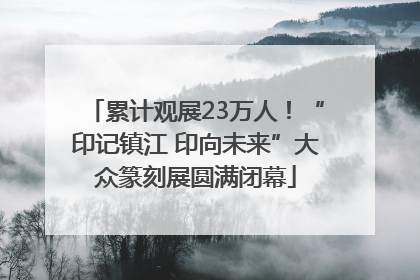 累计观展23万人！“印记镇江 印向未来”大众篆刻展圆满闭幕