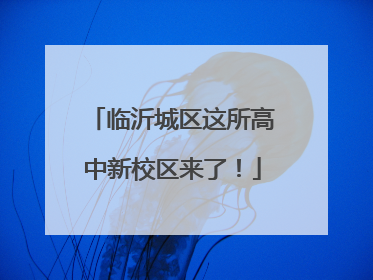 临沂城区这所高中新校区来了！