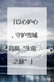 以心护心，守护雪域高原“生命之脉”