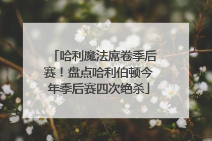 哈利魔法席卷季后赛！盘点哈利伯顿今年季后赛四次绝杀