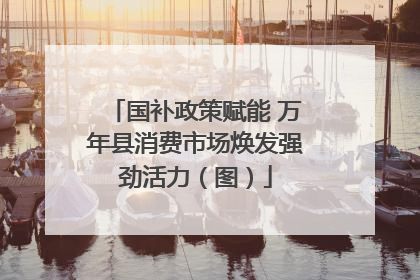 国补政策赋能 万年县消费市场焕发强劲活力（图）