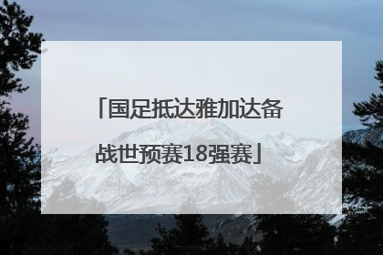 国足抵达雅加达备战世预赛18强赛