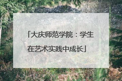 大庆师范学院：学生在艺术实践中成长