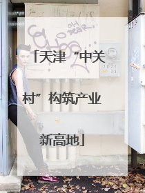 天津“中关村”构筑产业新高地