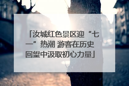 汝城红色景区迎“七一”热潮 游客在历史回望中汲取初心力量