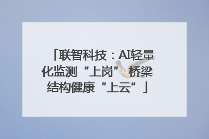 联智科技：AI轻量化监测“上岗” 桥梁结构健康“上云”