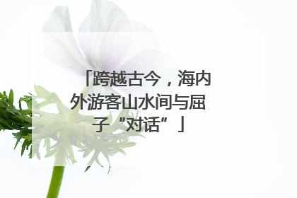 跨越古今，海内外游客山水间与屈子“对话”
