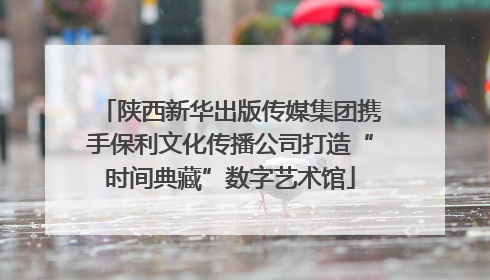 陕西新华出版传媒集团携手保利文化传播公司打造“时间典藏”数字艺术馆