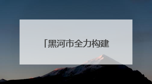 黑河市全力构建新时代志愿服务高质量发展新格局