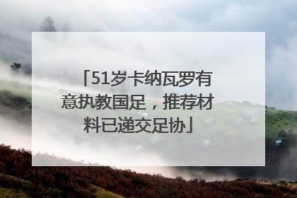 51岁卡纳瓦罗有意执教国足，推荐材料已递交足协
