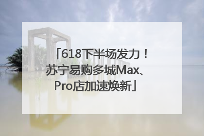 618下半场发力！苏宁易购多城Max、Pro店加速焕新